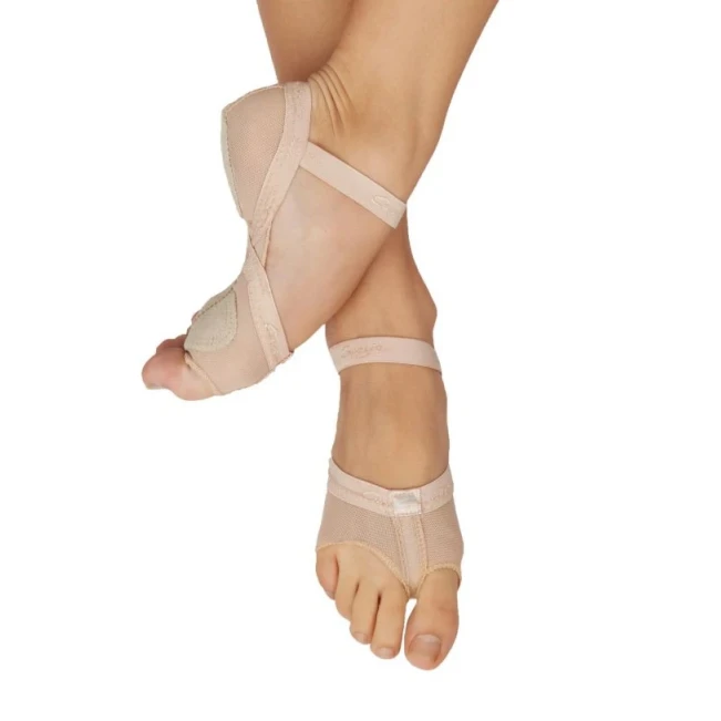 Capezio Full Body footUndeez Foot Thongs, tapki z piętą dla mężczyzn