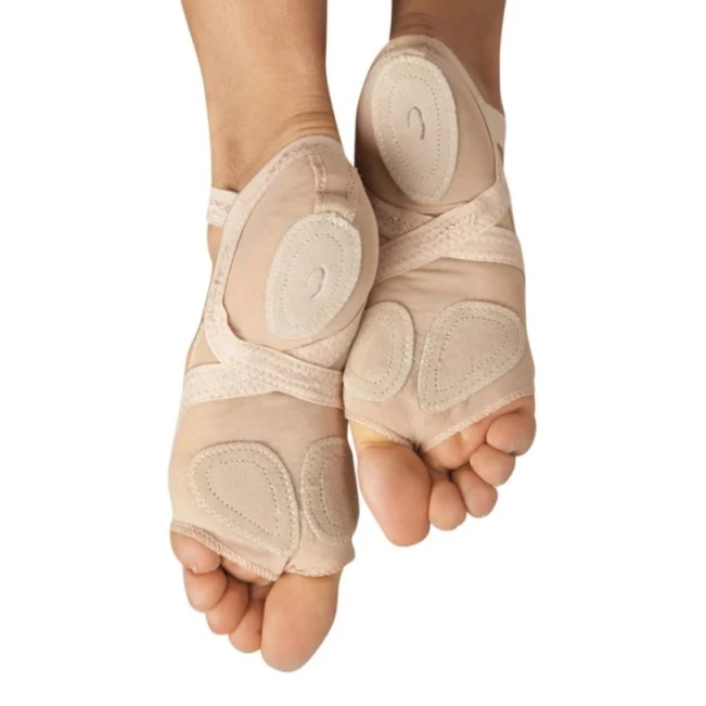 Capezio Full Body footUndeez Foot Thongs, tapki z piętą dla mężczyzn