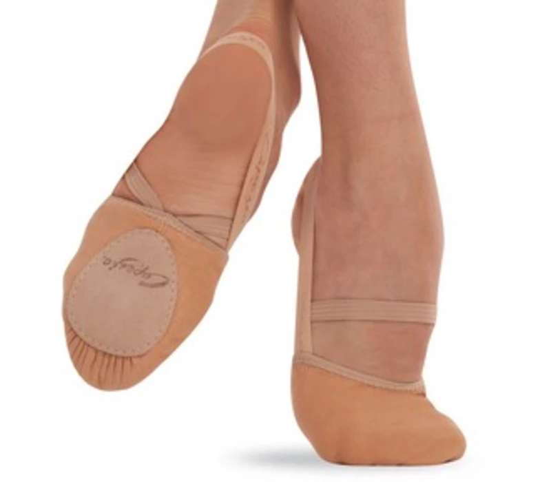 Capezio Hanami PIROUETTE, elastyczne kolce do tańca dla dzieci - Ciało-nude Capezio Hanami PIROUETTE, elastyczne kolce do tańca dla dzieci - Ciało-nude