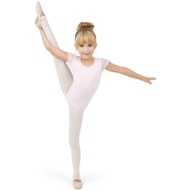 Capezio puff sleeve keyhole back leotards, dziecięcy trykot Capezio puff sleeve keyhole back leotards, dziecięcy trykot