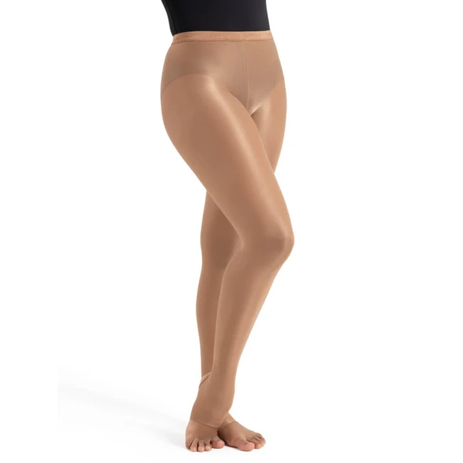 Capezio ultra shimmery, błyszczące rajstopy ze strzemionami Capezio ultra shimmery, błyszczące rajstopy ze strzemionami