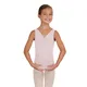Capezio Tactel V Neck Leotard, trykot dziecięca na grubych ramiączkach