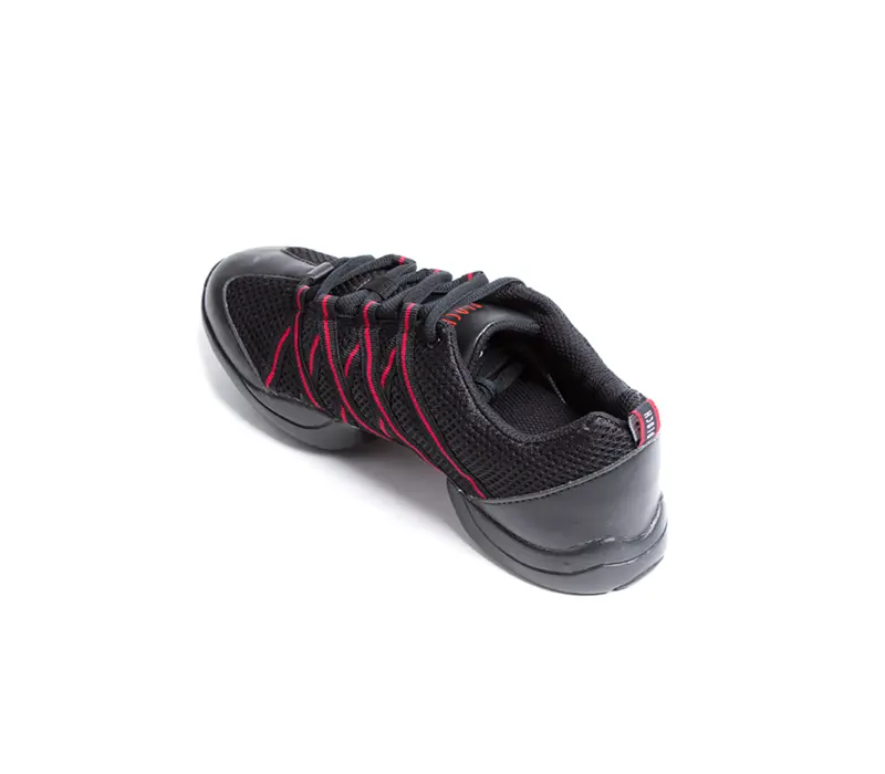Bloch Criss Cross, sneakersy dziecięce - Czerwony/czarny