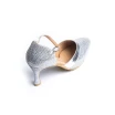 Rummos R407, buty do tańca towarzyskiego - Srebro leather Rummos