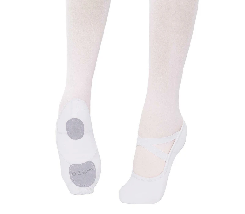 Capezio HANAMI, baletki dla dzieci - Biały