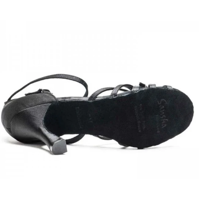 Sansha Adriana, buty do tańca latynoamerykańskiego - Czarny Sansha Adriana, buty do tańca latynoamerykańskiego - Czarny
