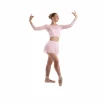 So Danca Anala, damski siateczkowy top - Różowy - light pink